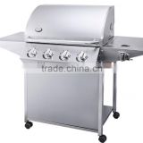 CE Approval Stainless Steel 201 4+1burner Gas grill