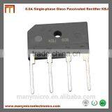Single-phase Silicon Bridge Rectifier Reverse 6.0 A 50V-1000V KBJ608