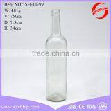 Custom Design 750ml Empty Whiskey Glass Bottle Factory thumbnail-3