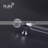 Traditional White Zinc Alloy Glass Knobs for Dressers thumbnail-3