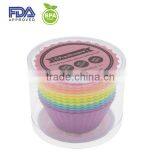 Baking Silicone Cups Soft Round Cupcake Liners thumbnail-2