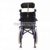 Topmedi Best Selling Products TRW958LBCGPY Detachable Headrest Aluminum Frame Disabled People Battery Operated Wheelchair thumbnail-5