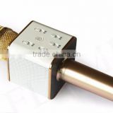 newest bluetooth wireless Q9 microphone mini speaker for android