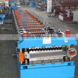 Color GI Roofing Sheet Double Layer Roll Forming Machine