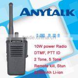 China Big Power AT-850 12Watt VHF UHF Two Way Radios