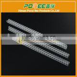 Beekeeping Equipment White Plastic Queen Cell Cup Queen Bee Cell Bar 2 Row