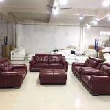 European Style Leather Sofa Set thumbnail-2
