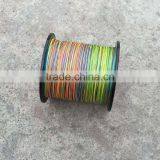 High Quality 1 Color per Meter 5 Colors 4 Braided PE Fishing Line thumbnail-1