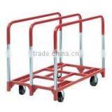 27 1/2" x 38 1/2 Vinyl Coating Red Panel Cart thumbnail-1