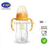 240ml Clear New Wide-neck Glass Baby Feeding Bottle Wholesale thumbnail-3