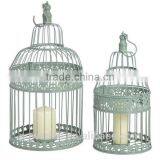 Wedding Decoration Set Of 2 Round Bird Cage Vintage Victorian Style thumbnail-1