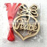 Factory Supplier Selling OEM Home Decorating Hanging Wooden Christmas Sign Art&crafts for Kids Gift thumbnail-5