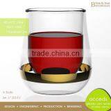 Eco-Friendly Dual Wall Glass Tumbler Cup thumbnail-2