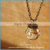 Starfish Seahorse Miniature Glass Vial Necklace Pendant thumbnail-1