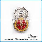 Interchangeable Button Jewelry,Wholesale Seed Bead With Snap Button thumbnail-1