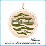 High Quality Factory Direct Price Stainless Steel Aromatherapy Locket Necklace thumbnail-5