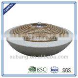 Round Tabletop Water Fountain Garden thumbnail-1