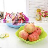 Wholesale Colorful Plastic Fruit Tray Fruit Bowl Snack Tray Nut Bowl Candy Tray thumbnail-2
