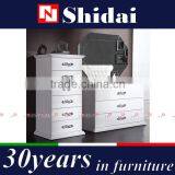 Beauty Dresser / French Style Dresser / White Lacquer Bedroom Dresser T-31 thumbnail-1