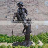 Boy Fishing Fountain VSF-N013A thumbnail-1