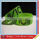 Colored Filled Silicone Wristbands thumbnail-1