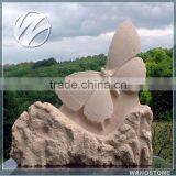 Stone Animal Butterfly Statue for Garden Decor thumbnail-1