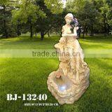 Sandstone Outdoor Garden Lighting Fountain Statuary thumbnail-2