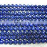 6mm Round Blue Lapis Lazuli Beads thumbnail-1
