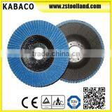 150mm Zinc Oxide Flap Disc Abrasive Tool thumbnail-1