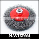 Polish Grinding Tools High Quality Abrasive Tools Bevel Steel Wire Brush thumbnail-1