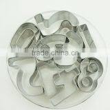 47100 9pcs Number Shape Cake Cookie Cutter ,fondant Cake Decorating Tools thumbnail-5