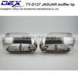 Tianyu DEX Auto Part Tuning JAGUAR SS304 Muffler Exhaust Tip