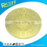 Plated Imitation Gold Round Shape Medal thumbnail-5