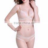 Ladies Lace Bra and Brief Set for Women Underwear With Bonding Panties thumbnail-5