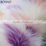 100% Acrylic Smooth Wholesale Artificial Colorful Faux Fur Fabric thumbnail-6