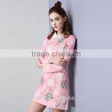Women Clothing Winter Bottoming Dress Woman European Big Size Dress thumbnail-2