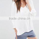 2017 Blouse Women Summer Formal Western Wear Women White Blouse Women thumbnail-3