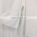 Latest Design Women Fancy White Button up Shirt thumbnail-4