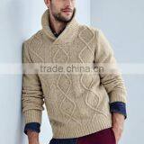 High Quality Men's Sweater With Shawl Collar (BKNM23) thumbnail-1