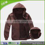 Mens Fashion Blank 100%Cotton Fleece Oversize Hip Hop Tall Hoodie thumbnail-1