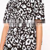 Wholesale Popular Full Print Ladies Summer Pyjama Cotton Short Pajamas Women Jersey Loungwear thumbnail-6