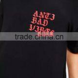 Black Printed Short Pyjama Set Boat Neck Logo T-Shirt With High Waist Running Pants Home Sleepwear thumbnail-3