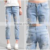 2016 New Fashion Brand Women Slim Jeans Blue Jeans Female Stretch Pencil Jeans Female thumbnail-4