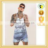 New in Gym Tank Top Camo Printing Fitness Vest Dry Fit Stringer Vest
