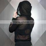 In the Gym Mesh Long Sleeve Custom Mesh t Shirt for Women From China Suppliers thumbnail-2