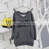 High Quality Metallic Hoodie Children Clothing Blank Hoodies for Baby Girl thumbnail-5