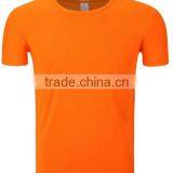 Summer 160g 100% Cotton Soft Casual Plain Dyed Wholesale O-Neck Mens T Shirts thumbnail-6