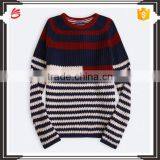 Hot Sale Pullover Sweater Knit Cotton Fabric With Stripe for Boys thumbnail-1
