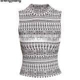 New Arrival Lady's Sleeveless Top Wholesale Fashionable Fitness Tank Top Guangzhou Manufacturers thumbnail-5