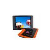PAL / NTSC Swivel Orange 14 Inch Portable DVD Player With ATV SD USB